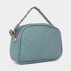 Women's Green Polyurethane Handbag, , small image number null