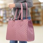 Women's Dark Pink Polyurethane Hand Bag, , small image number null