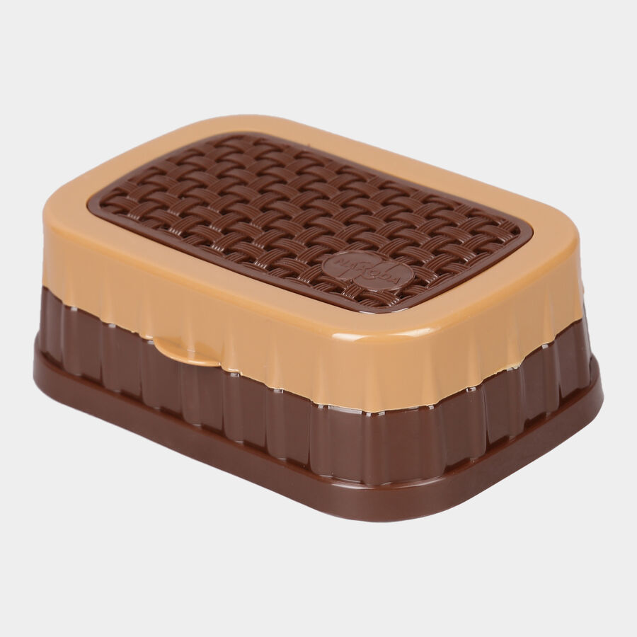 Plastic Soap Dish with Lid, , large image number null
