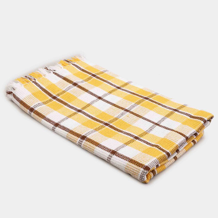 190 GSM Yellow Cotton Bath Towel, , large image number null