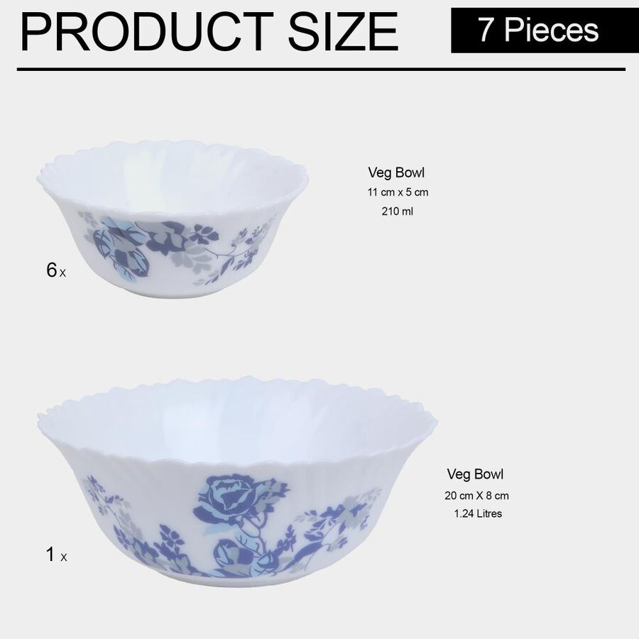 Opalware Dessert Set, , large image number null