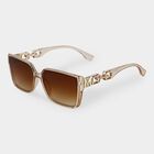 Kid's Brown Plastic Sunglass, , small