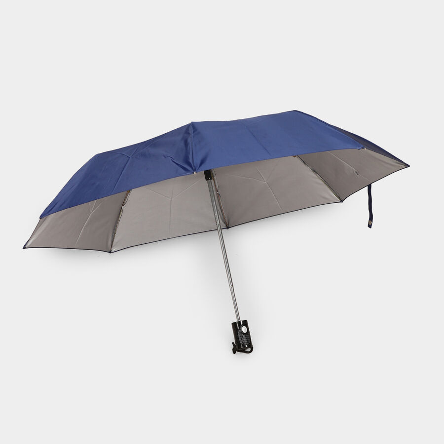 Navy Blue Nylon/Polyester Umbrella, , large image number null