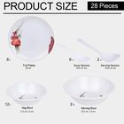 28 Pieces Melamine Dinner Set, , small image number null