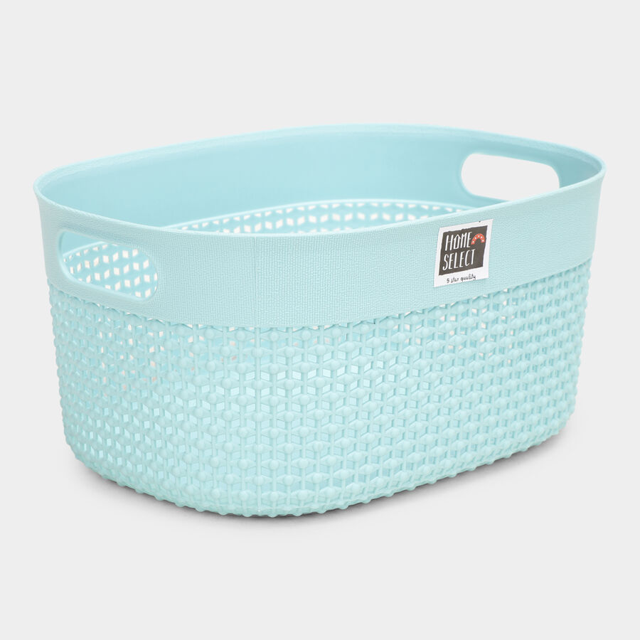 Light Green Plastic Basket, , large image number null
