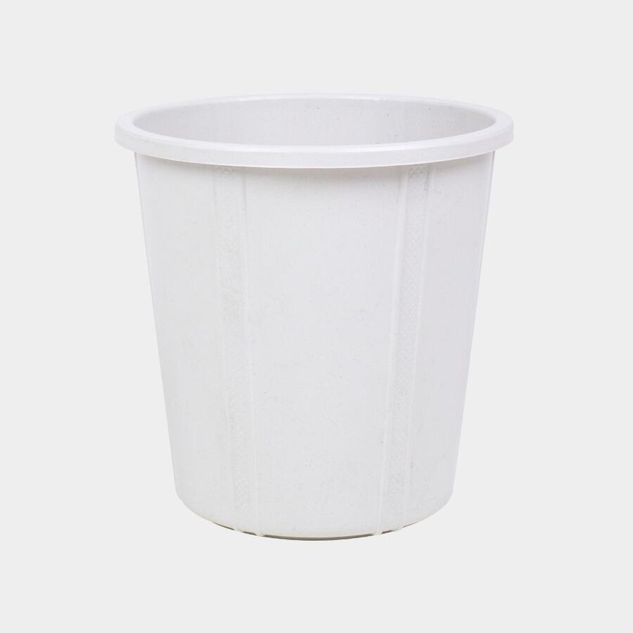 5 L Off-White Plastic Dustbin, , large image number null