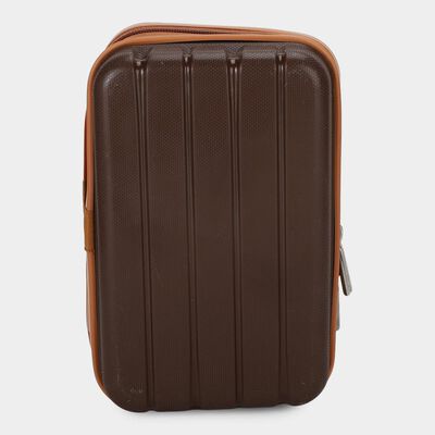 Brown Pvc Handy Pouch