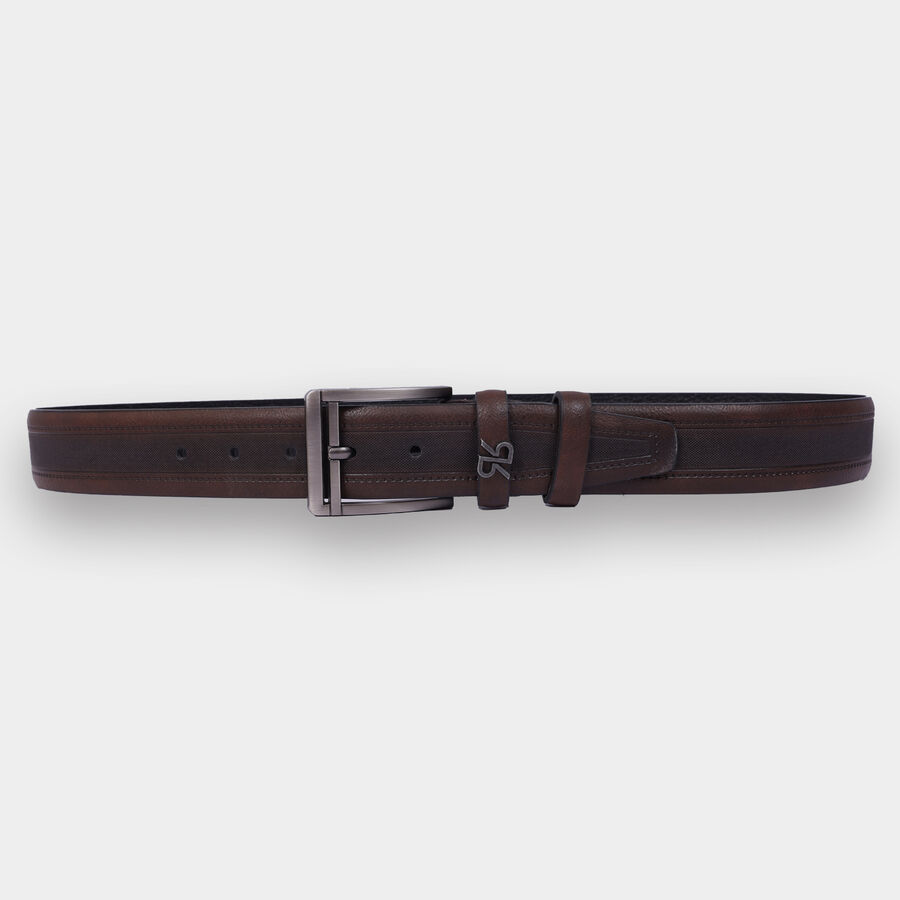 Men Casual Brown Belt (32 in.), , large image number null