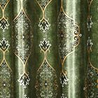 5ft. Dark Green Window Curtain, , small image number null