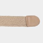 Women's Beige Polyurethane Belt, , small image number null