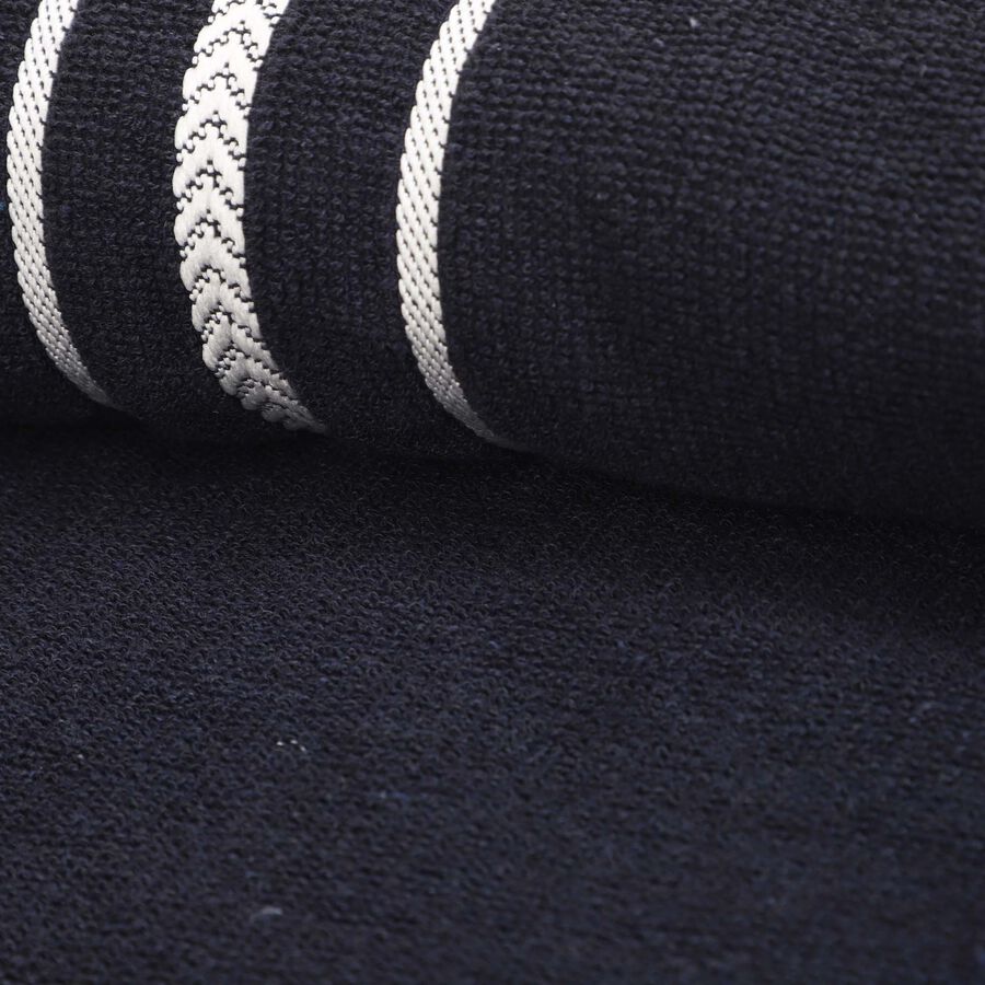 250 GSM Blue Cotton Blend Bath Towel, , large image number null