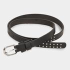 Women's Brown Polyurethane Belt, , small image number null