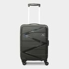 4-Wheel Black Polypropylene Hard Case Trolley, Small, , small image number null