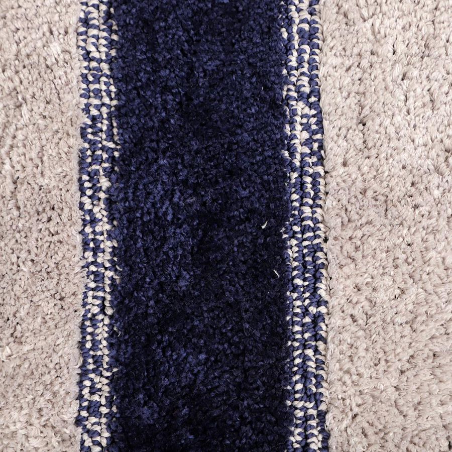 Anti-Skid Blue Polyester Door Mat, , large