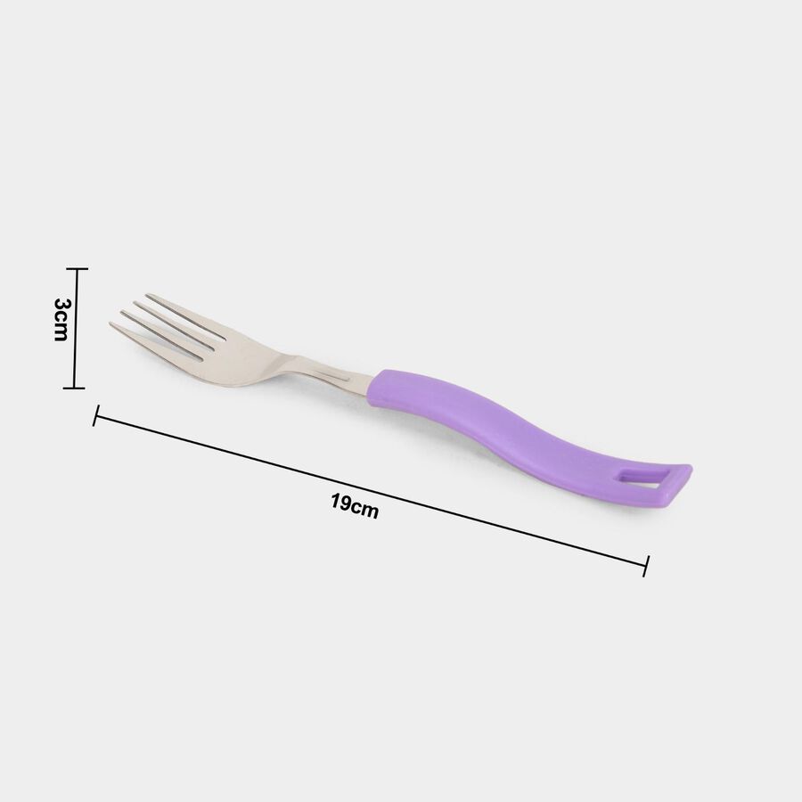 6 Pcs. Steel Dessert Fork, , large image number null