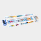 Plastic Stationery Set-6 Pcs, , small image number null