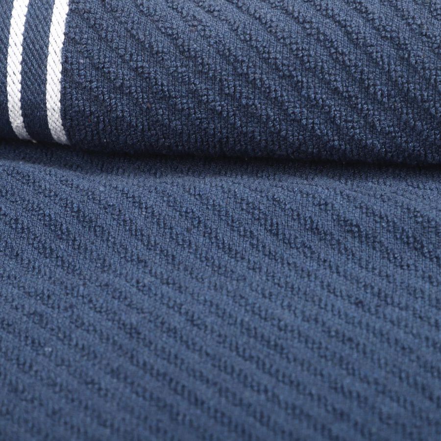 300 GSM Blue Cotton Blend Bath Towel, , large