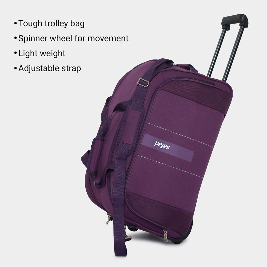 Polyester 2-Wheel Duffle Trolley Small (55cm), , large image number null