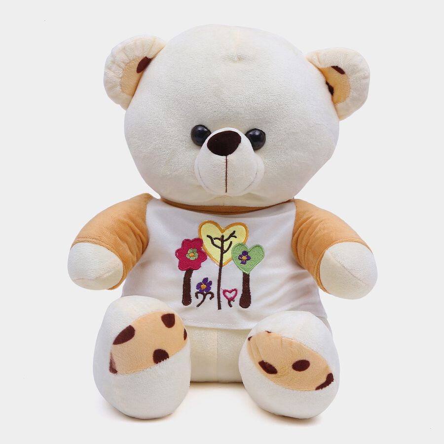 Medium Off White Teddy Bear, , large image number null