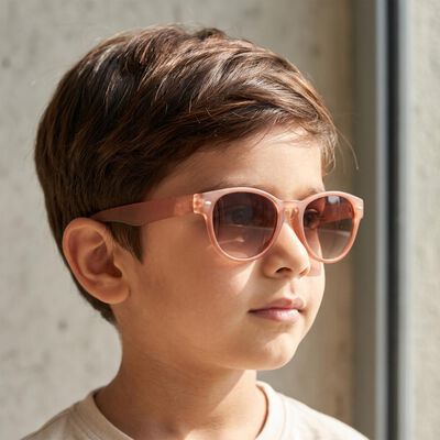 Kid'S Brown Plastic Kids Sunglass
