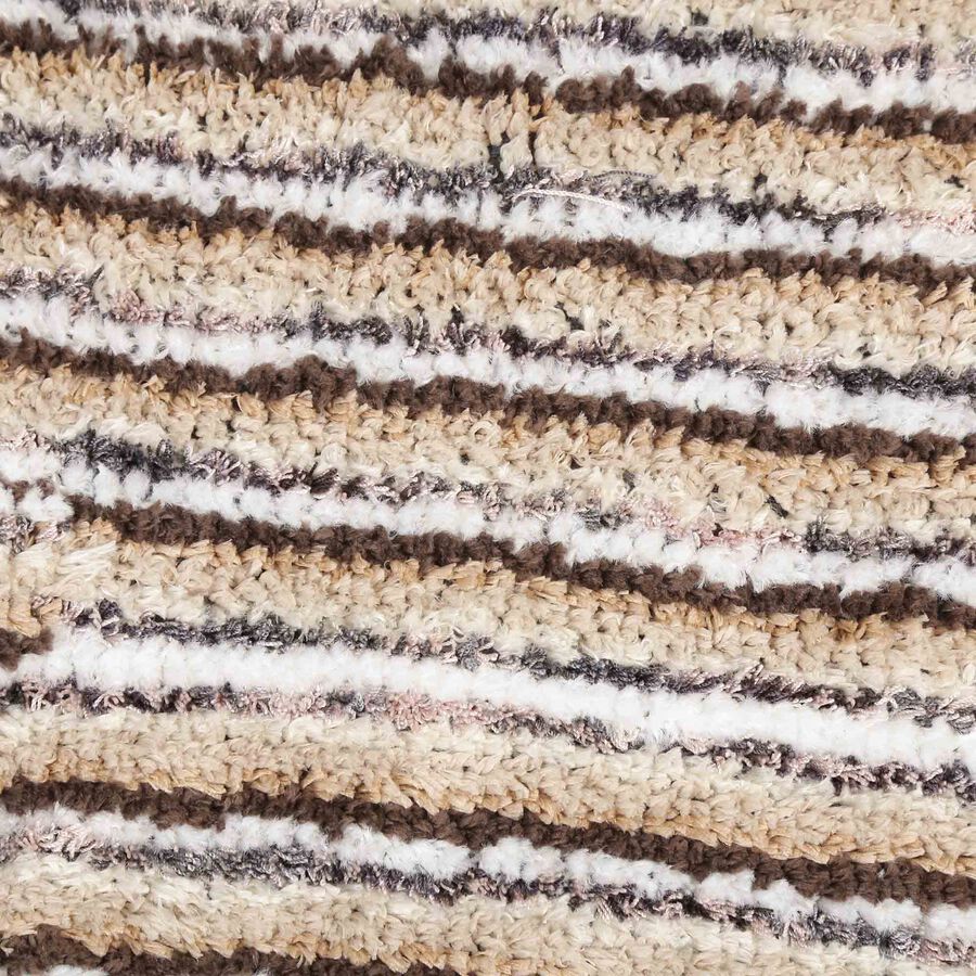Brown Stripes Bath Mat, , large image number null