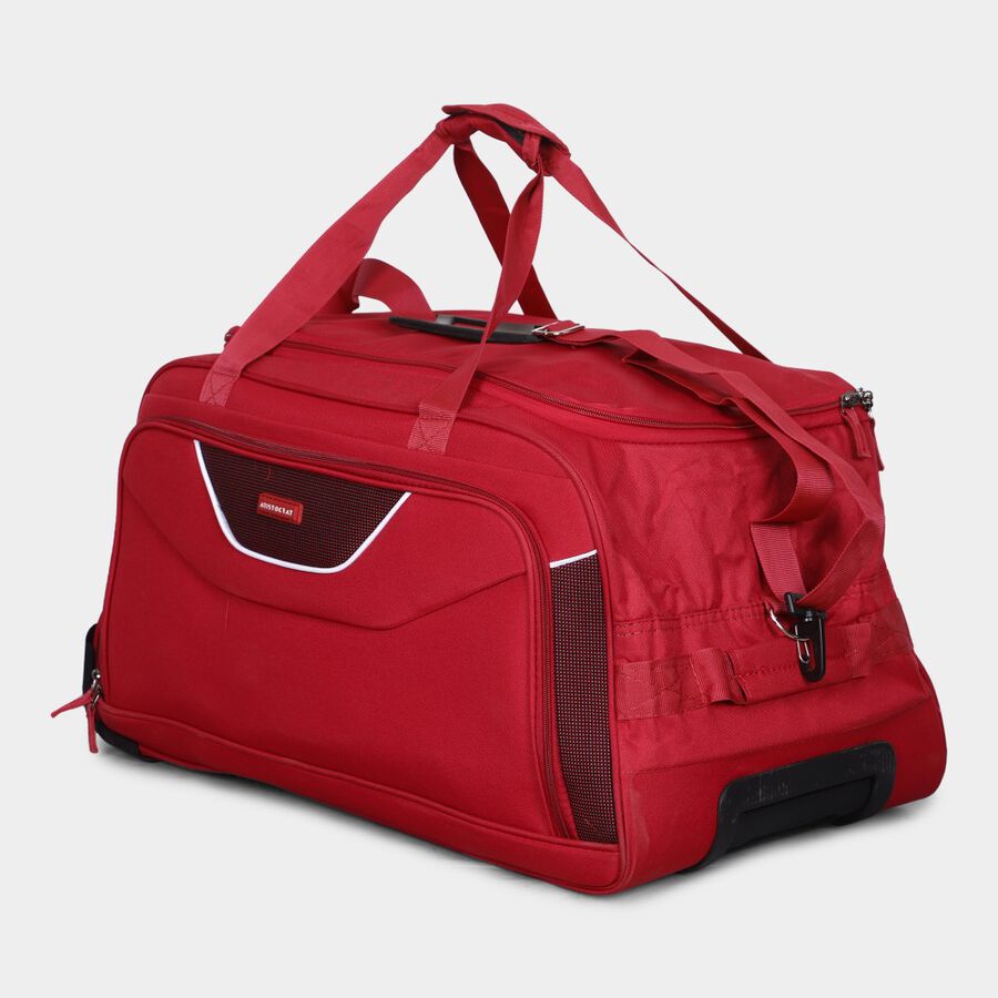 Red Polyester Duffle Trolley, , large image number null