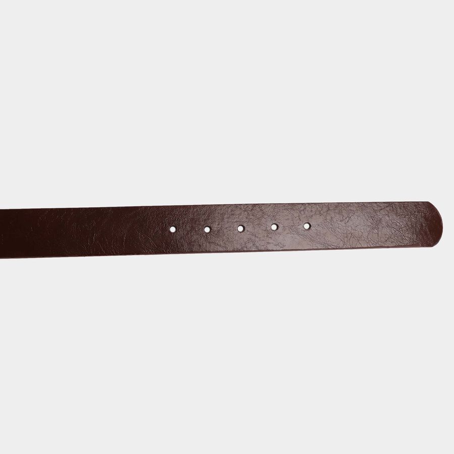 Men's Brown Polyurethane Casual Belt, , large image number null