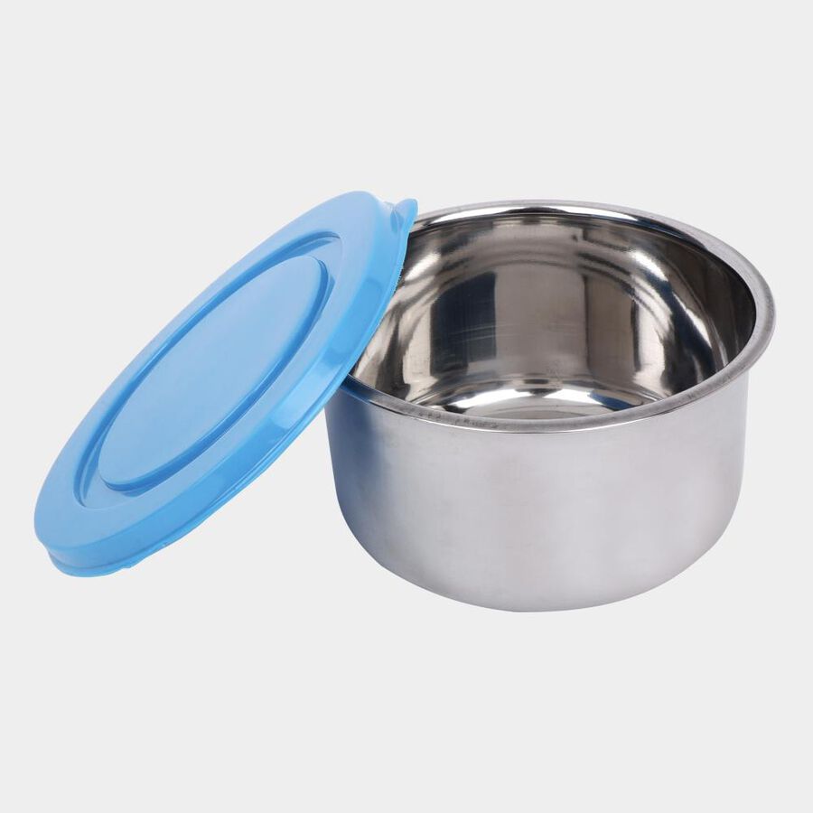 Steel Lunch Box, 4 Containers and 1 Bag, , large image number null