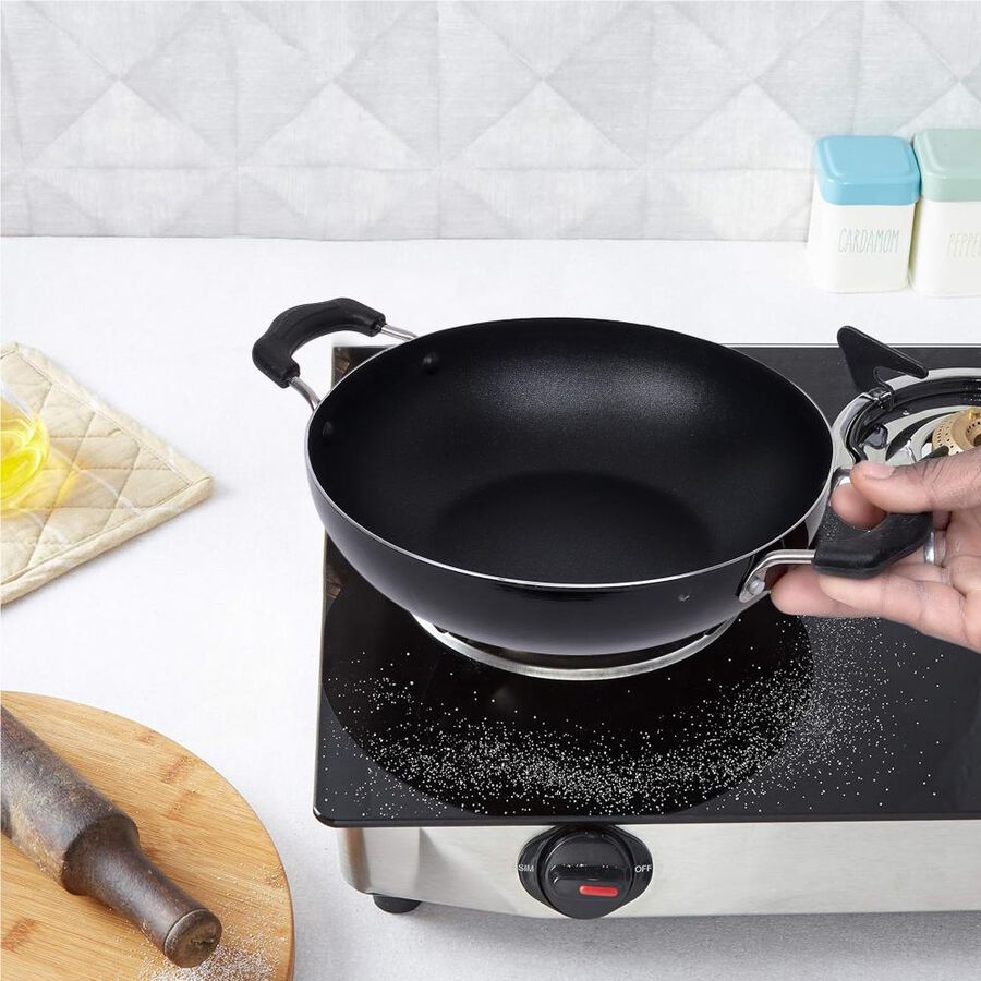 1 L Non-Stick Kadhai, , large image number null