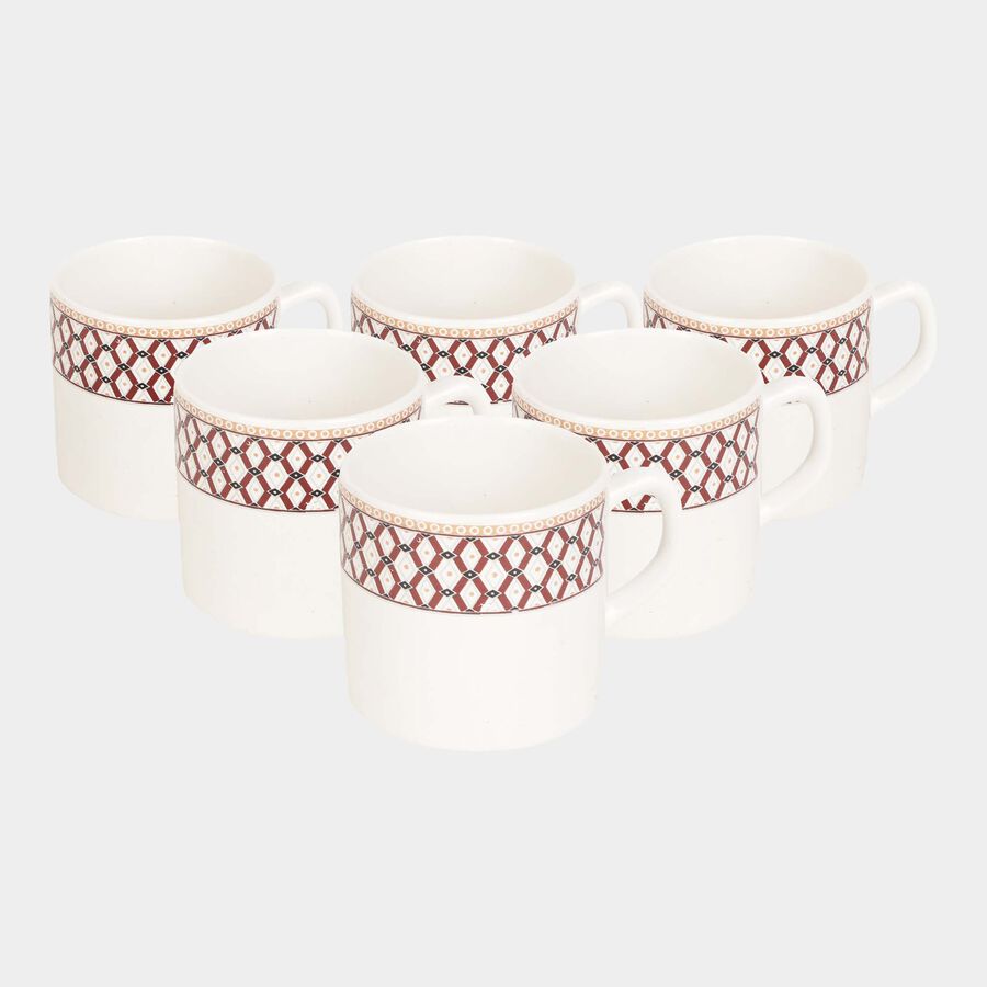 120 ml Stoneware Cup, Set of 6, , large image number null