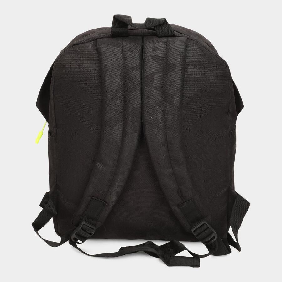 Women's Black Canvas Backpack, , large image number null