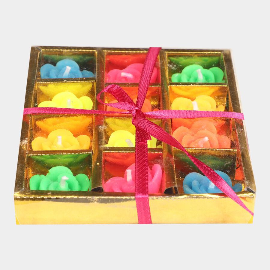 Wax Floating Candle Set of 12, , large image number null