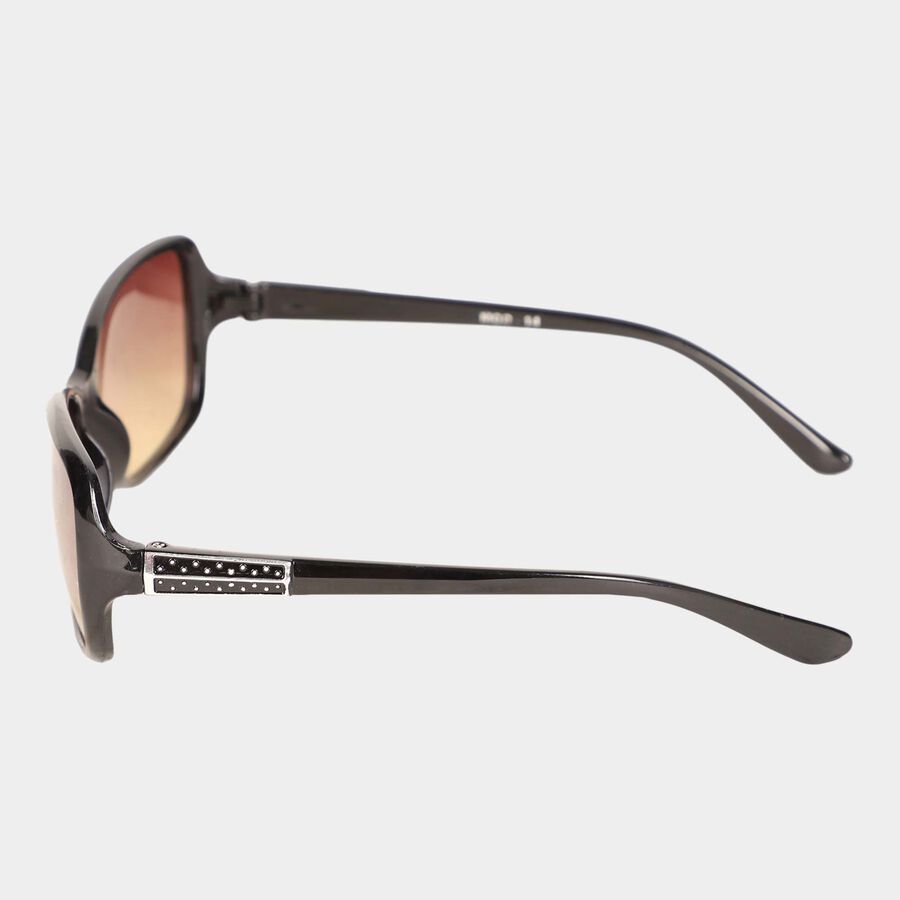 Women's Metal Rectangle Sunglasses, , large image number null