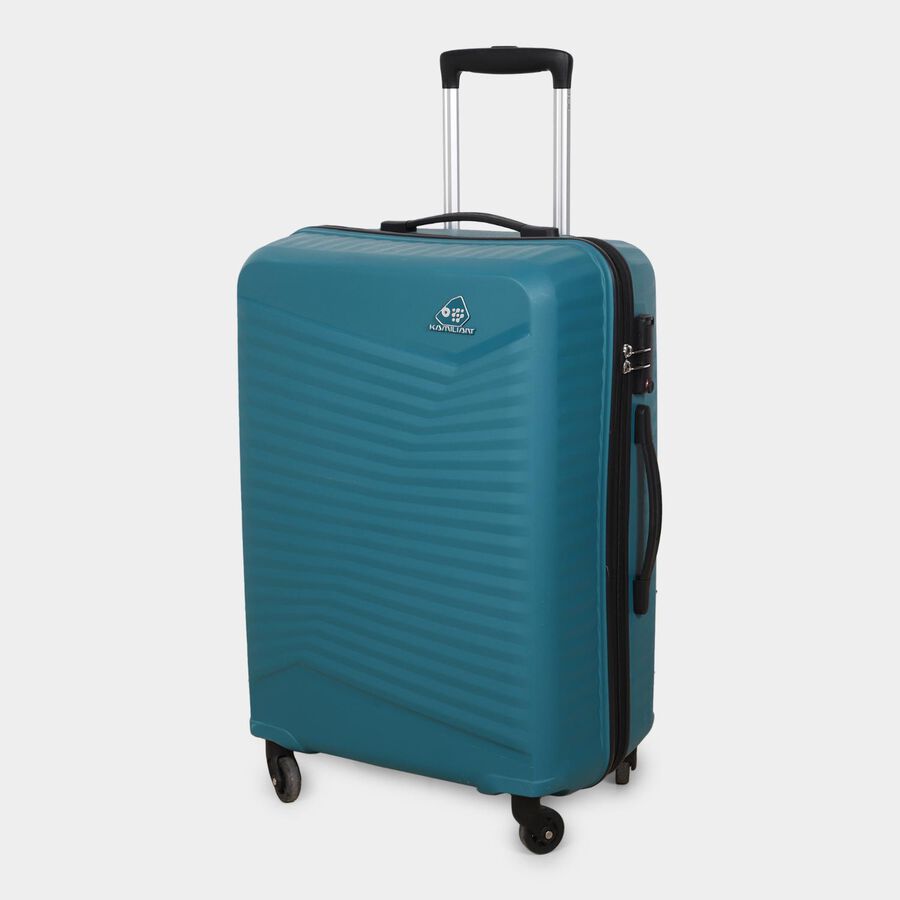 4-Wheel Light Green Polypropylene Hard Case Trolley, Medium, , large image number null