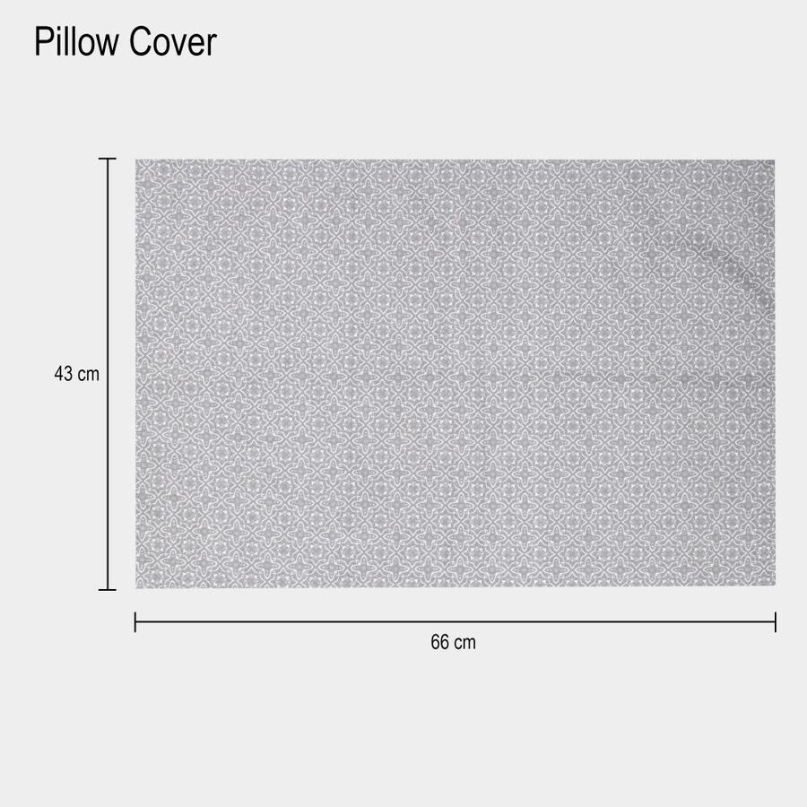 120 GSM कॉटन डबल बेडशीट 2 तकिये के कवर के साथ, , large image number null