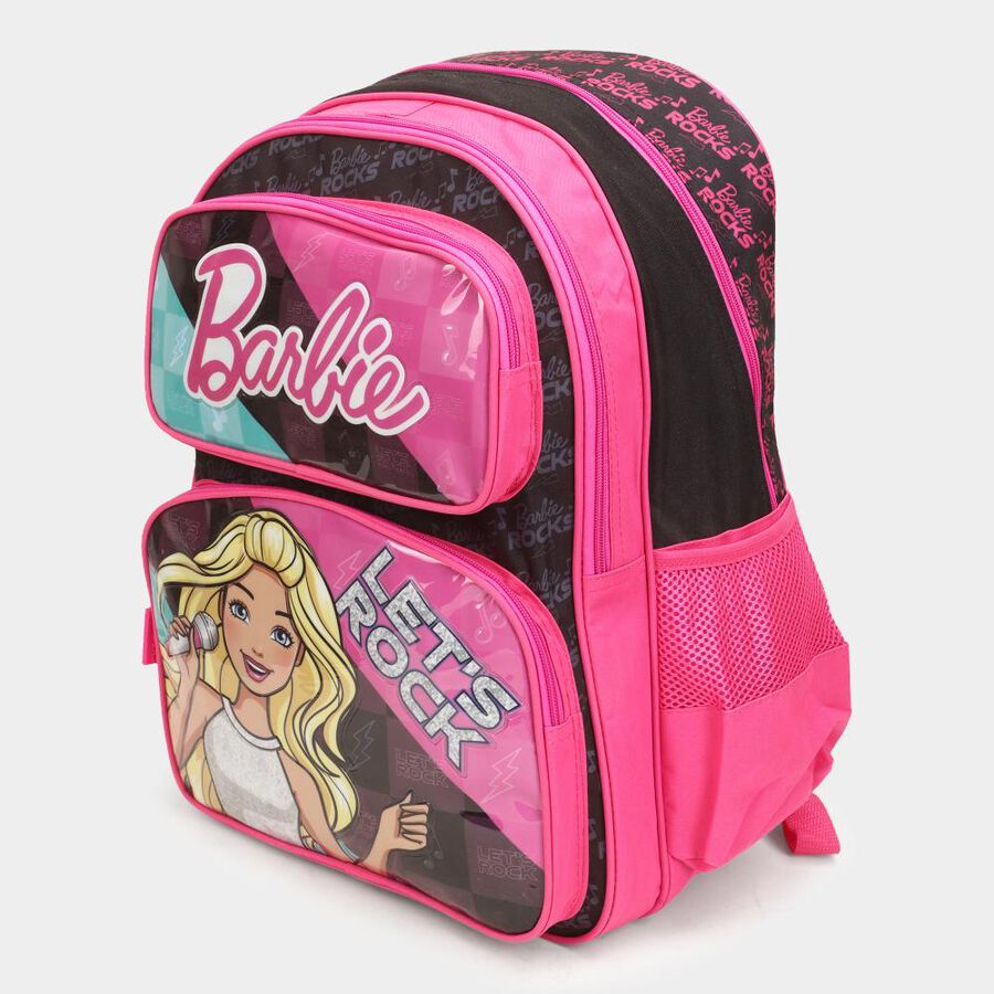 Pink Barbie School Bag, , large image number null