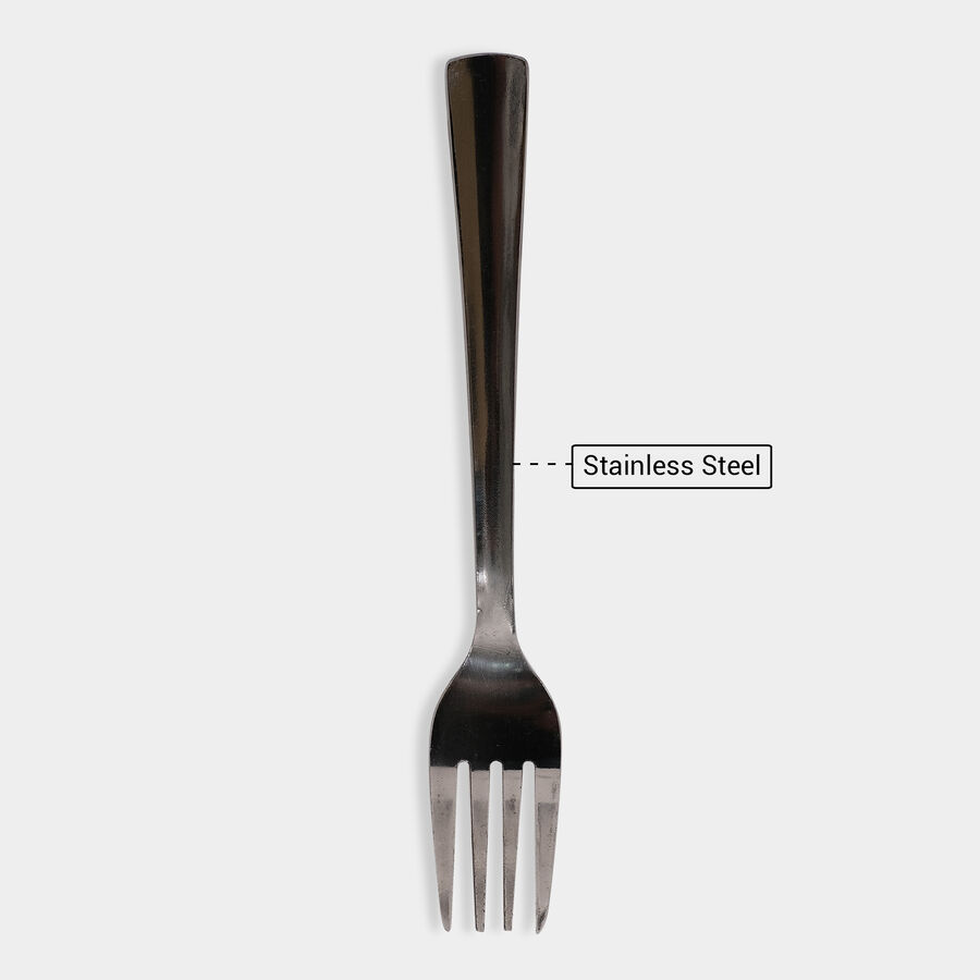 Set of 4 Steel Baby Forks, , large image number null