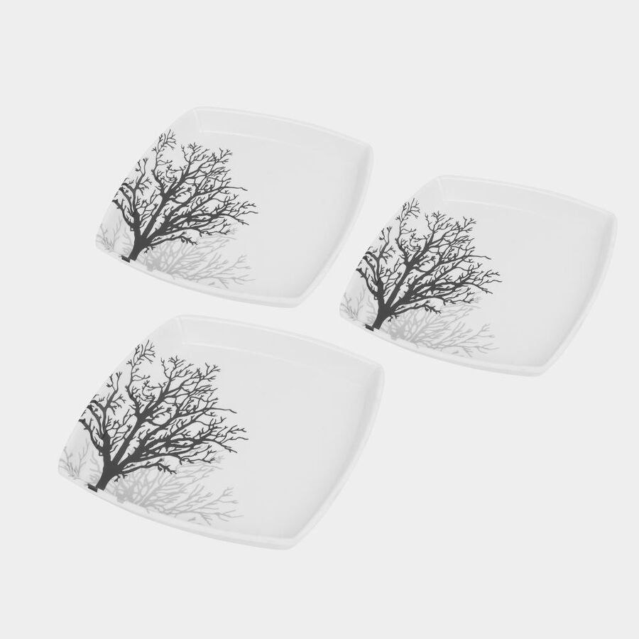 Melamine Snack Plate, Set of 3, , large image number null