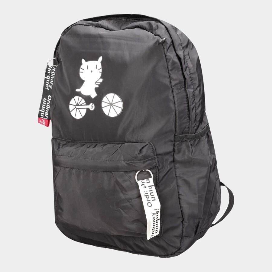 Women's Printed Polyurethane Backpack, , large image number null