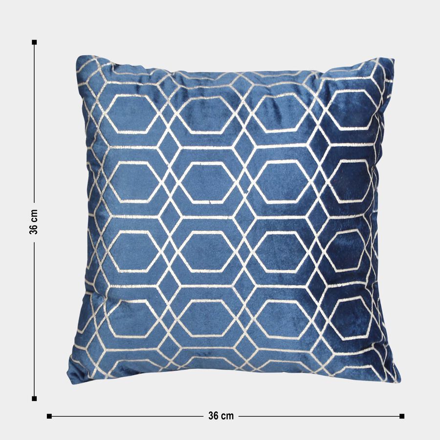 Blue Microfiber Cushion, , large image number null