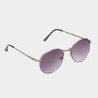 Men's Metal Gradient Round Sunglasses, , small