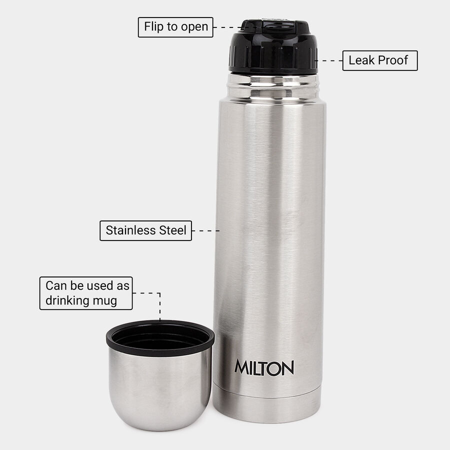 Stainless Steel Insulated Flask With Bag (500ml), , large image number null