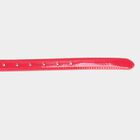 Women's Red Polyurethane Belt, , small image number null