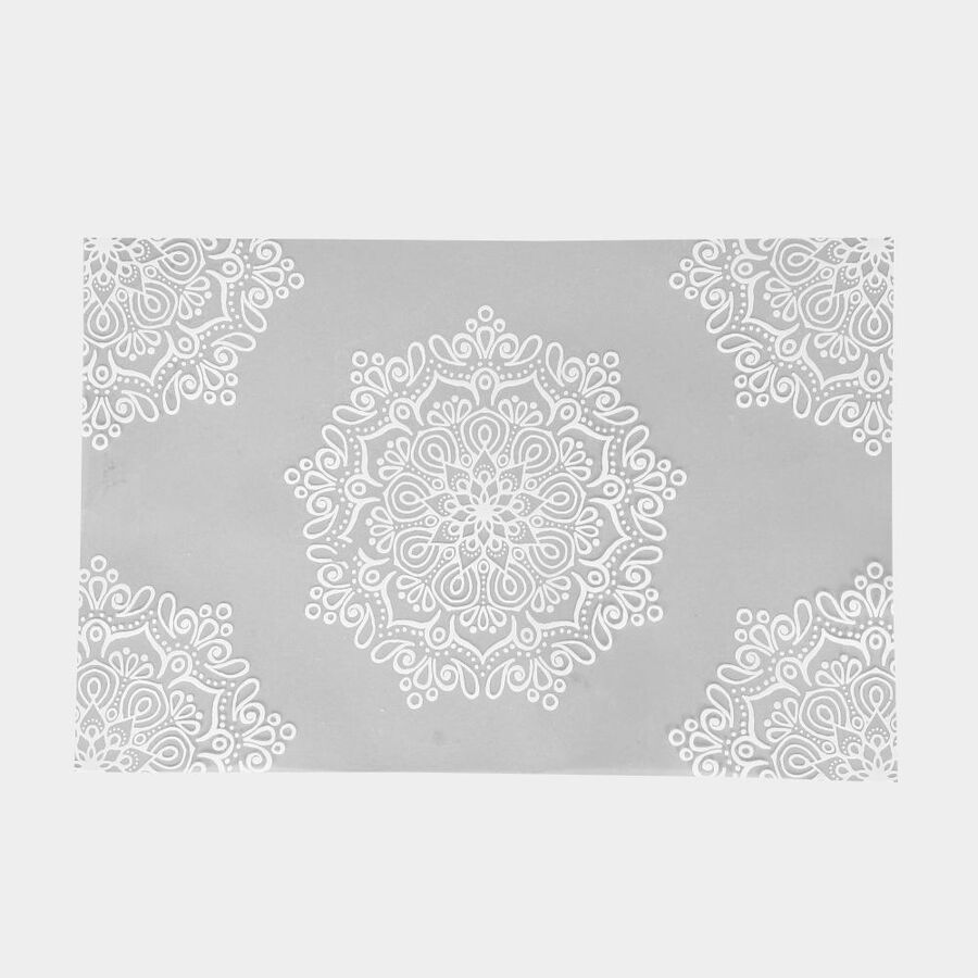 White Pvc Table Mat Set of 6, , large
