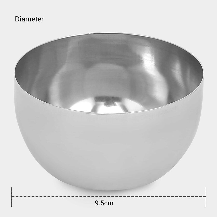 Stainless Steel Bowl (Katori) - 9.5cm, , large image number null