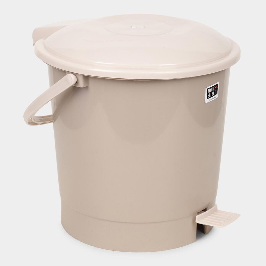 6 L Plastic Dustbin, , large image number null