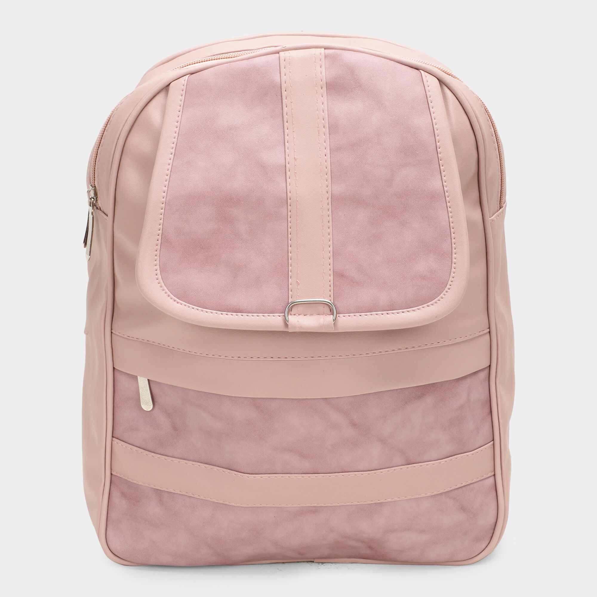 Brink                         Women's Pink Polyurethane Backpack