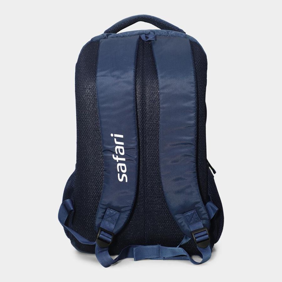 Dark Blue Backpack with Laptop Sleeve, 30 L (Approx), , large image number null
