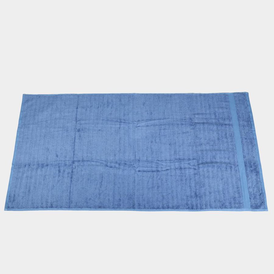 480 GSM Blue Cotton Bath Towel, , large image number null