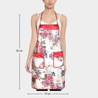 Maroon Cotton Blend Apron, , small image number null